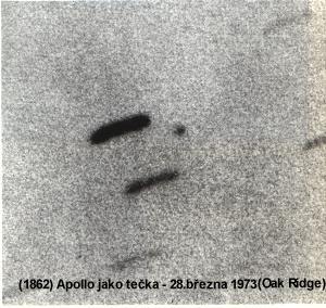 (1862) Apollo jako tečka - 28.března 1973
